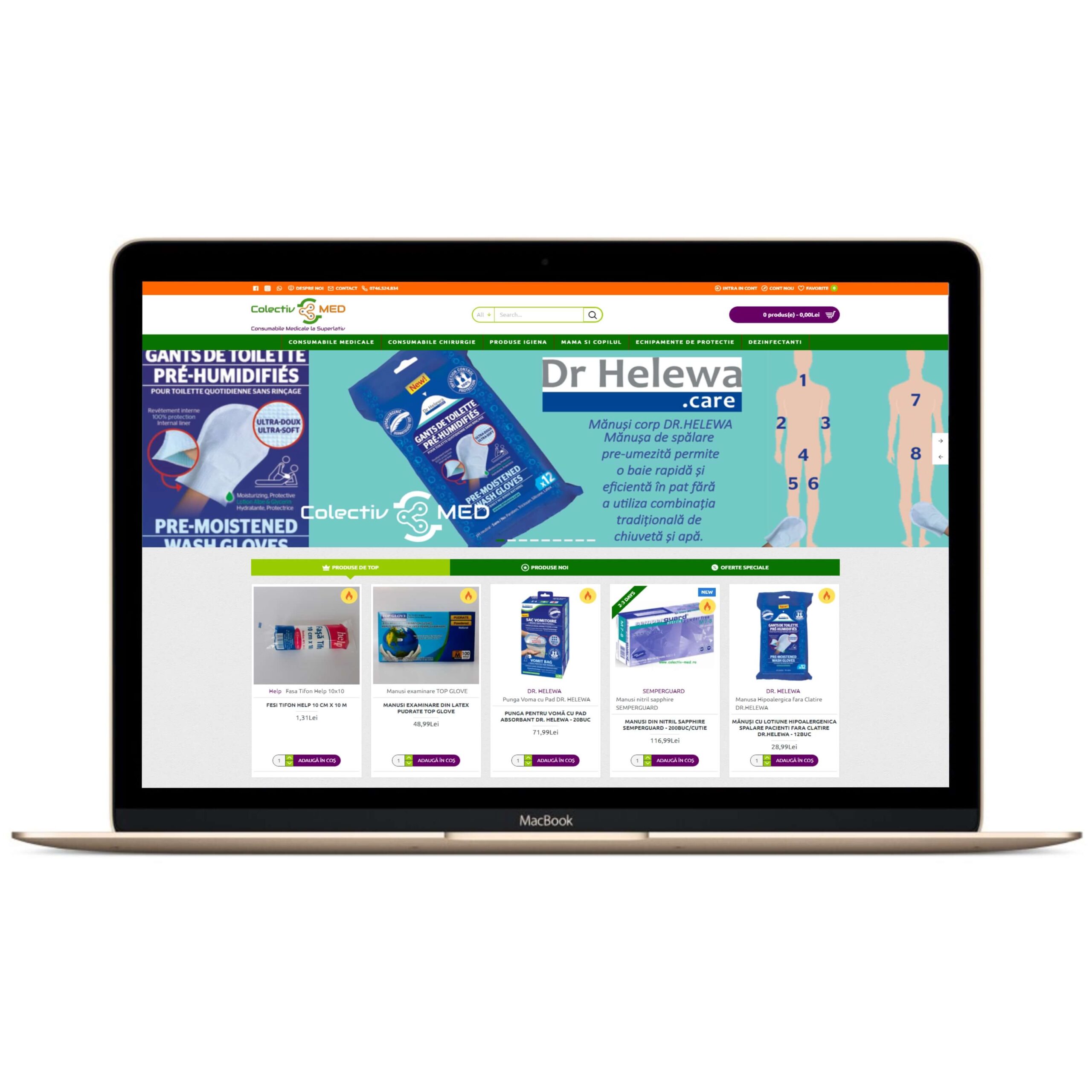Magazin Online Consumabile Medicale Colectiv Med
